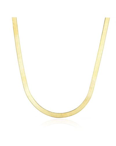 The Lovery Mini Herringbone Necklace - Multicolor