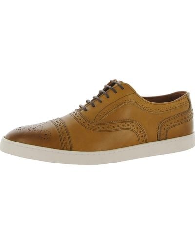 Allen Edmonds Strand Leather Oxford Athletic And Training Shoes - Brown