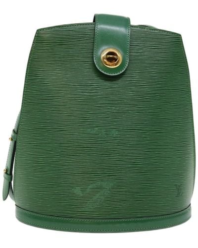 Louis Vuitton Cluny Leather Shoulder Bag (pre-owned) - Green