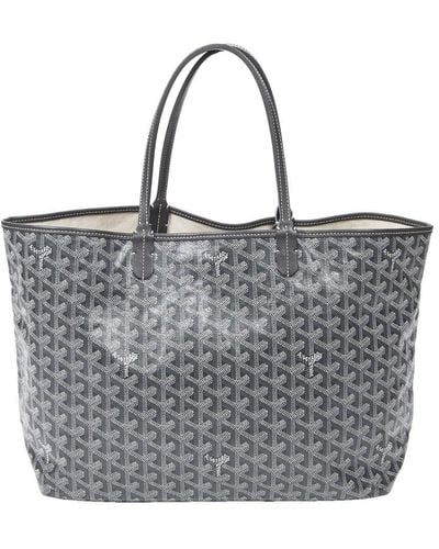 Goyard Gray Ine Coated Canvas Saint Louis (authentic Pre-owned)