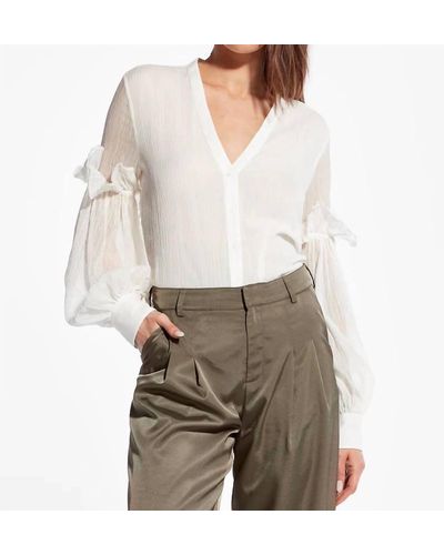 AS by DF Amber Blouse - Gray