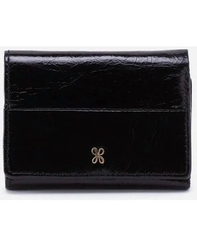 Hobo International Jill Mini Trifold Wallet - Black