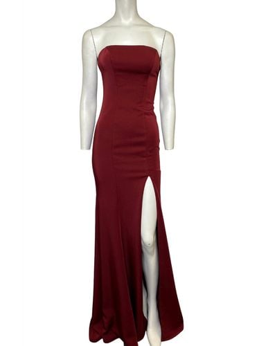 Faviana Classic Evening Gown - Red