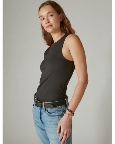 Lucky Brand Square Neck Tank Tops for Women