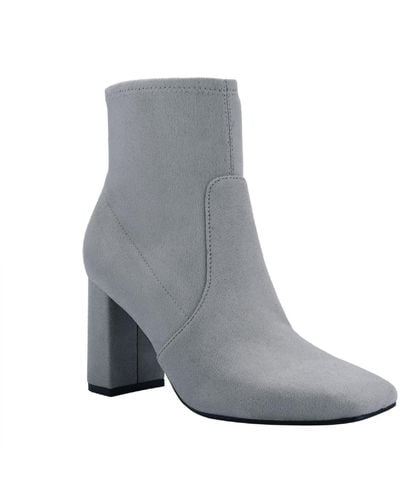 Marc Fisher Need It Faux Suede Ankle Ankle Boots - Gray