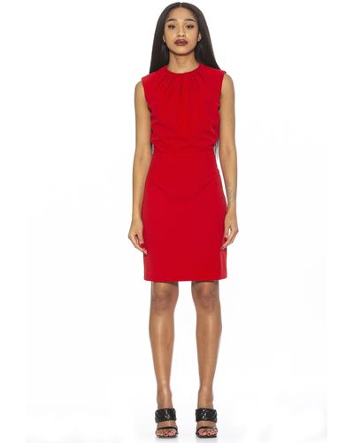 Alexia Admor Layla Sleeveless Dress - Red