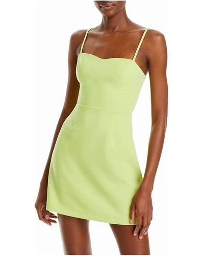 French Connection Whisper Tieback Dress - Green