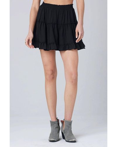 Saltwater Luxe Mandy Mini Skirt - Black