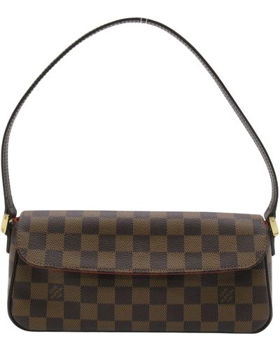 Louis Vuitton Recoleta Canvas Shoulder Bag (pre-owned) - Metallic