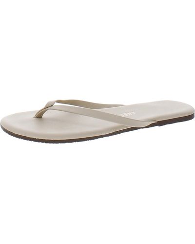 TKEES Foundations Faux Leather Thong Flip-flops - Multicolor