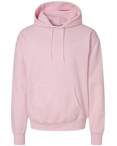 Hanes Ultimate Cotton Hooded Sweatshirt - Pink