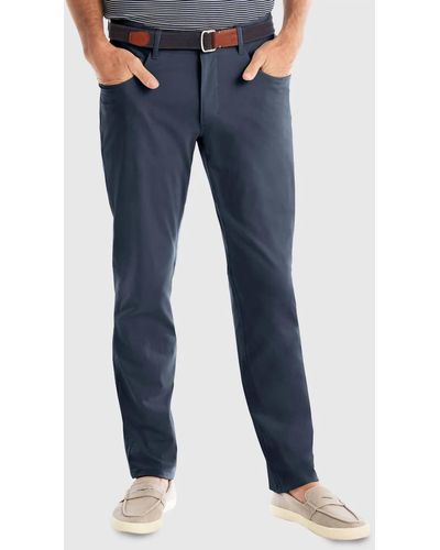 Johnnie-o Cross Country Pant - Blue