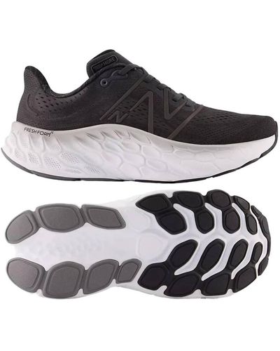 New Balance Fresh Foam X More V4 Running Shoes- 4e/ Extra Wide Width - Black