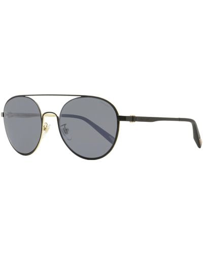 Chopard Superfast Sunglasses Schc29 Matte Black/gold 56mm