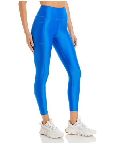 Aqua Running Fitness Athletic leggings - Blue