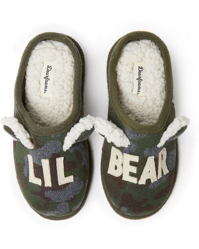 Dearfoams Lil Bear Clog - Multicolor