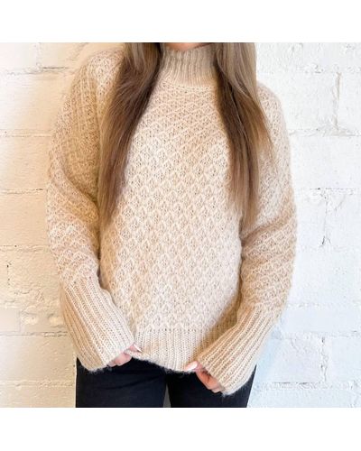 COTTON CANDY FASHION Anastasia Sweater - Natural
