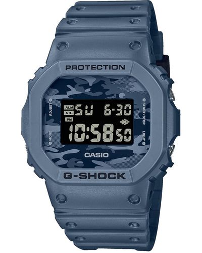 G-Shock 43mm Quartz Watch - Blue