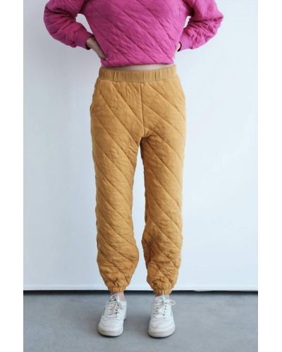 Stateside Quilted Sweatpant - Multicolor