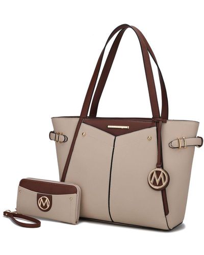 MKF Collection by Mia K Morgan Tote Handbag For - Brown