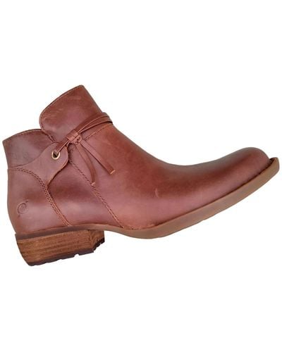 Born Kimmie Booties - Red