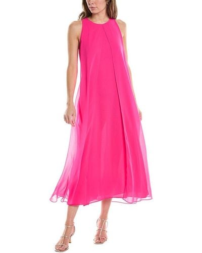 Vince Camuto Overlay Maxi Dress - Pink
