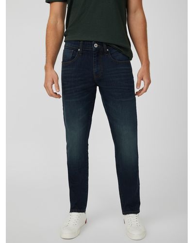Guess Factory Halsted Tapered Slim Jeans - Blue