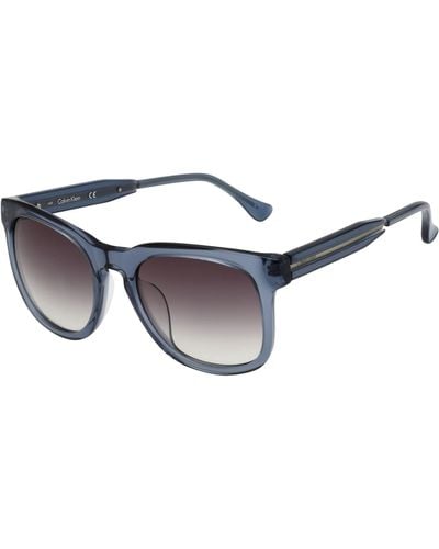 Calvin Klein 54 Mm Sunglasses Ck4326sa-412 - Black