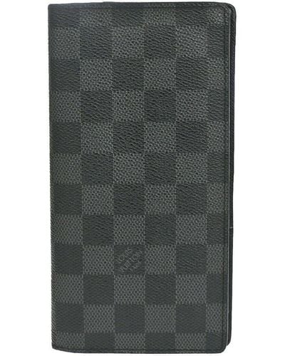 Louis Vuitton Brazza Canvas Wallet (pre-owned) - Gray