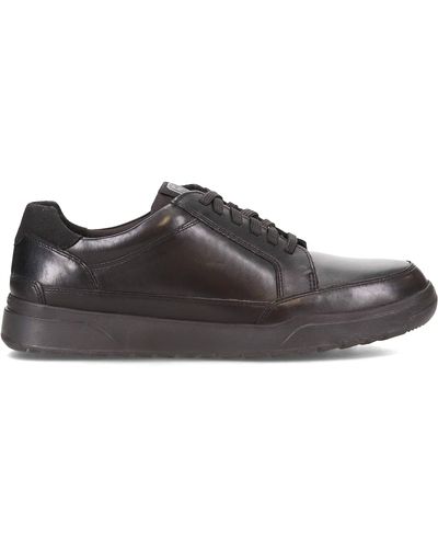 Rockport Bronson Lace To Toe Sneakers - Black