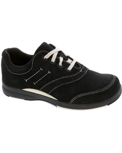 Drew Columbia Suede Walking Athletic And Training Shoes - Black