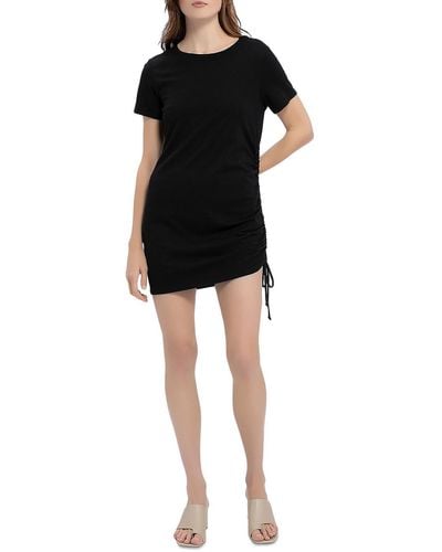 Sanctuary Crewneck Mini T-shirt Dress - Black