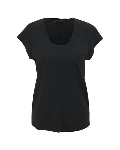 Sanctuary Traveler Twist Tee - Black