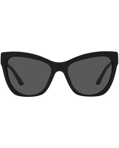 Versace Ve 4417u 535887 Cat Eye Sunglasses - Black