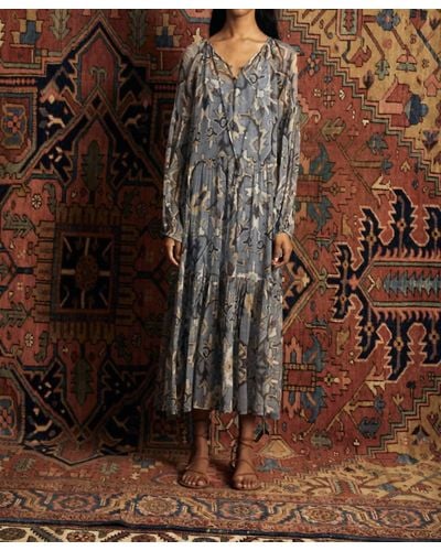 Hannah Artwear Ambrosia Long Dress - Brown