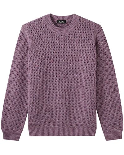 A.P.C. Maggie Sweater - Purple