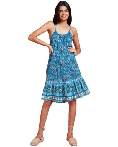 Ro's Garden Delta Dress - Blue