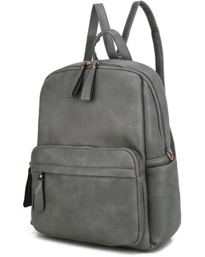 MKF Collection by Mia K Yolane Backpack Convertible Crossbody Bag - Gray
