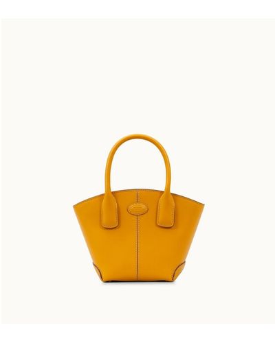 Tod's Vaso Bag Micro - Yellow