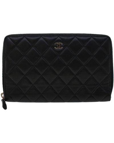 Chanel Timeless Leather Wallet (pre-owned) - Black