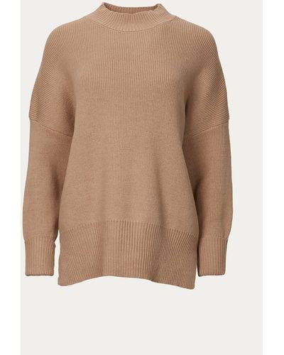 By Together Oversized Cotton-blend Sweater - Natural