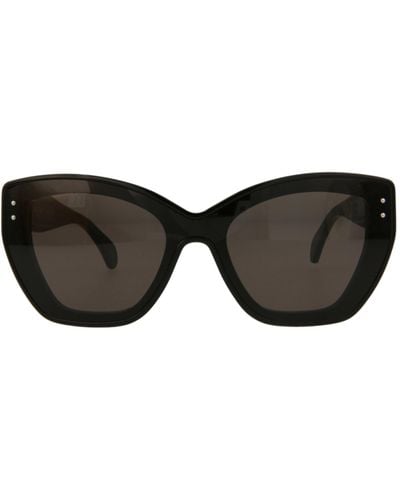 Alaïa Cat Eye-frame Acetate Sunglasses - Black