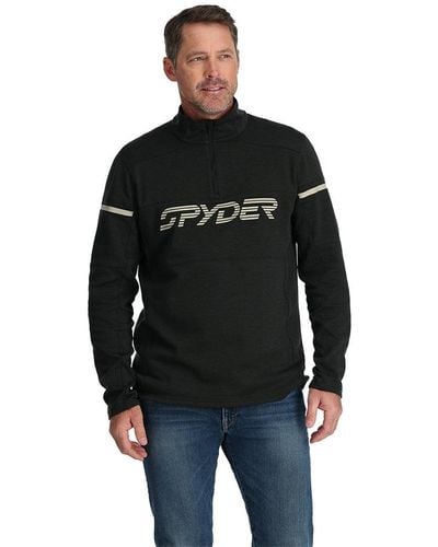 Spyder Speed Fleece Half Zip - Black