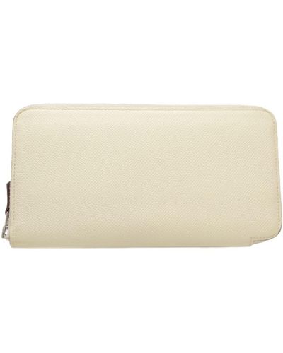 Hermès Azap Leather Wallet (pre-owned) - Natural
