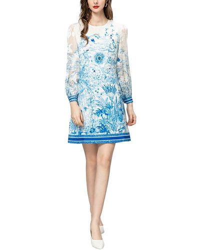 BURRYCO Mini Dress - Blue