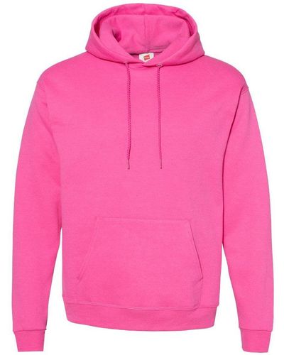 Hanes Ecosmart Hooded Sweatshirt - Pink