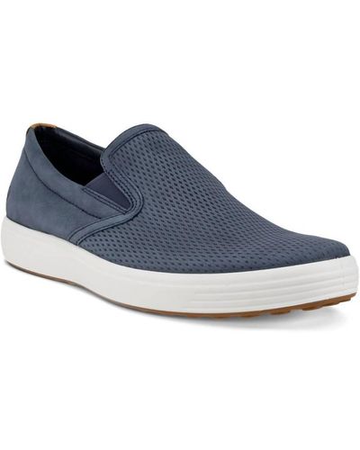 Ecco Soft 7 Slip-on Shoes - Blue