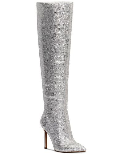INC Saveria Rhinestone Tall Over-the-knee Boots - Gray