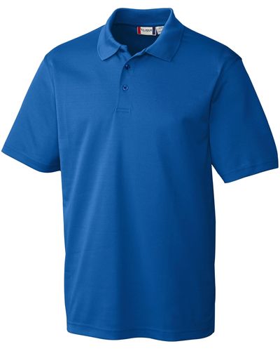 Clique Malmo Pique Polo Shirt - Blue