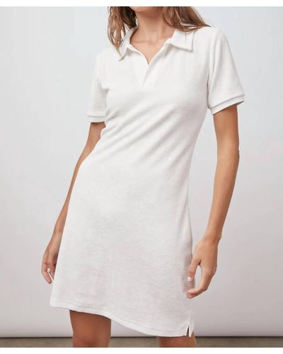 Rails Elana Terry Tennis Dress - White